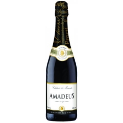 Wino musujące Amadeus Red Semi Sweet